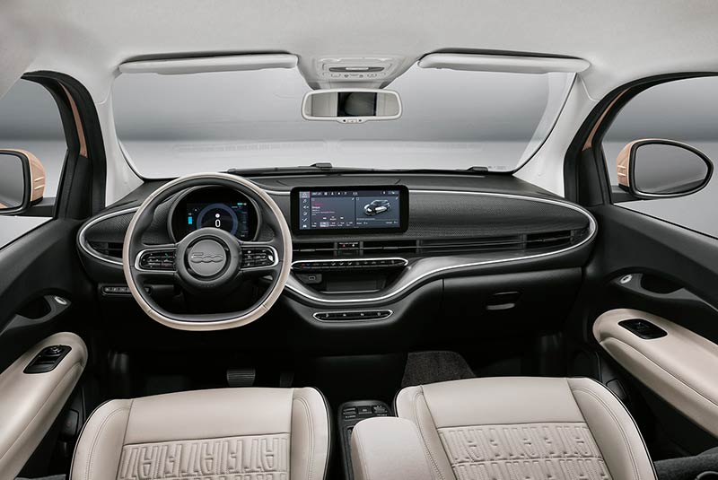 Neuer Fiat 500 LaPrima Interior