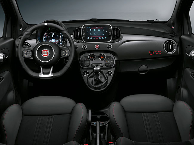 Fiat 500 Sport Innenraum